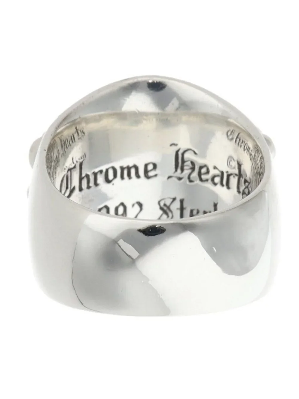 Chrome Hearts Keeper Silver Ring